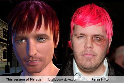 Marcus TotallyLooksLike Perez Hilton
